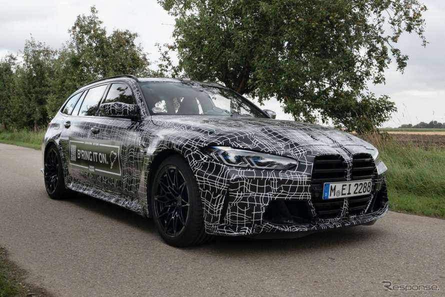 Bmw M3 に初のワゴン 偽装のないリアスタイルを公開 プロトタイプ レスポンス Response Jp