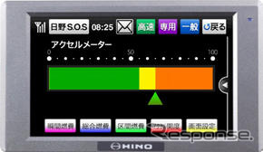 日野、ひのこんぱすの省燃費運転支援機能などを強化