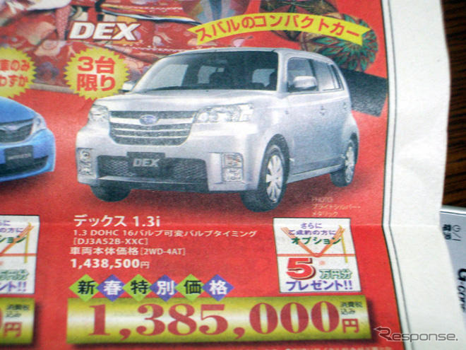 【週末の値引き情報】このプライスでこの新車を購入できる!!
