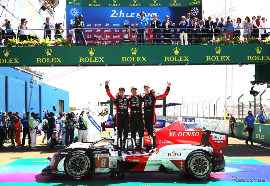 ルマン24時間 トヨタ 5連覇を達成 平川亮が日本勢5人目のルマン総合優勝者に レスポンス Response Jp ルマン24時間 トヨタ 5連覇を達成 平川亮が日本勢5人目のルマン総合優勝者に レスポンス Response Jp