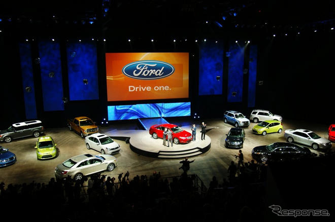 【デトロイトモーターショー09】フォード、環境対応車プランを公表