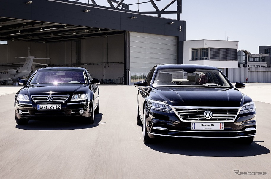 Vwの最上位サルーン フェートン に後継があった 幻の2代目の写真 レスポンス Response Jp