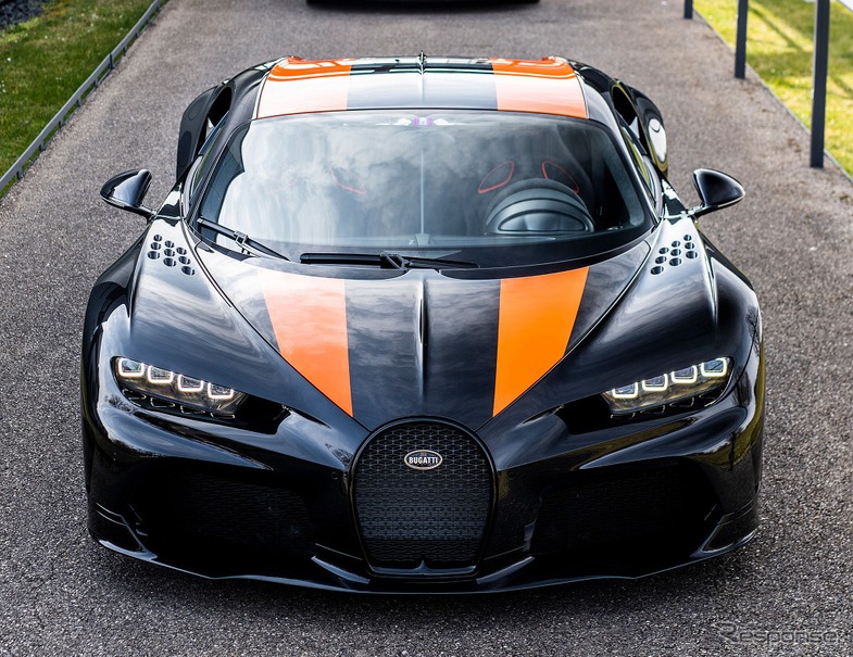 ブガッティ シロン 世界最高速記録仕様の最後の1台を納車 490 484km H レスポンス Response Jp