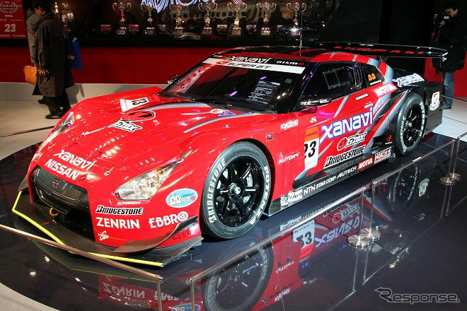 【東京オートサロン09】写真蔵…日産 XANAVI NISMO GT-R