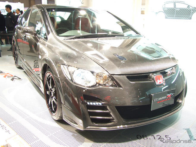 【東京オートサロン09】高剛性・超軽量の CIVIC MUGEN RR アドバンスド