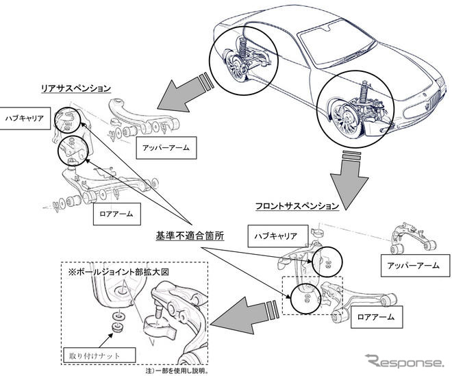 【リコール】マセラティ クアトロポルテなど…走行不能