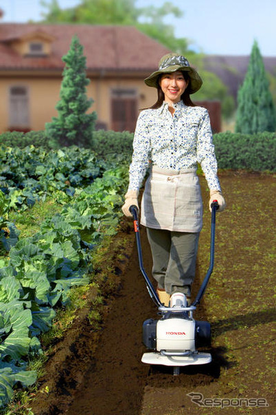 ホンダ、ガスパワー耕うん機を発売…家庭用カセットガス