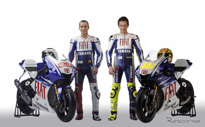 【MotoGP】フィアット、ヤマハワークスと2年間の契約更新