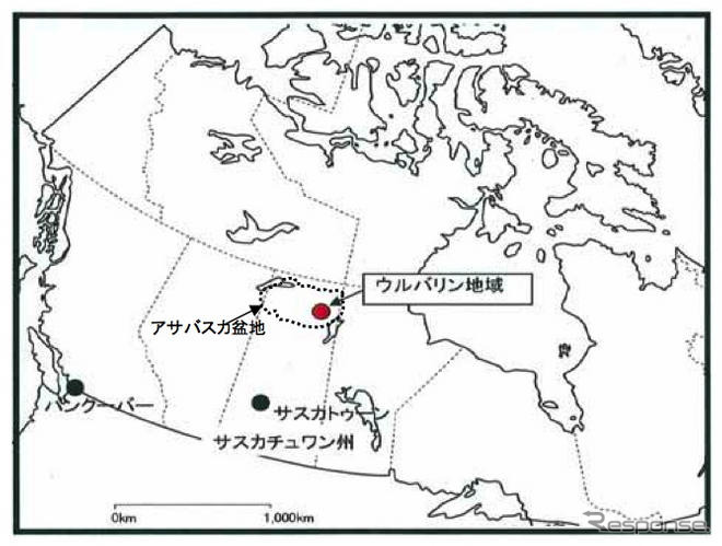 JOGMEC、カナダでウランの共同探鉱を開始