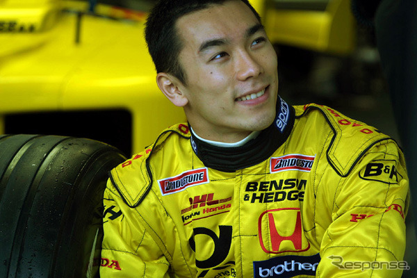 【ホンダF1ストーキング】琢磨のレーシングスーツがオークションへ