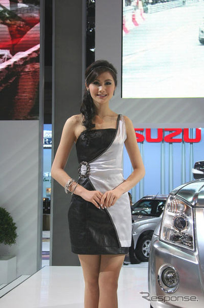 【バンコクモーターショー09】コンパニオン写真蔵…日本人好み