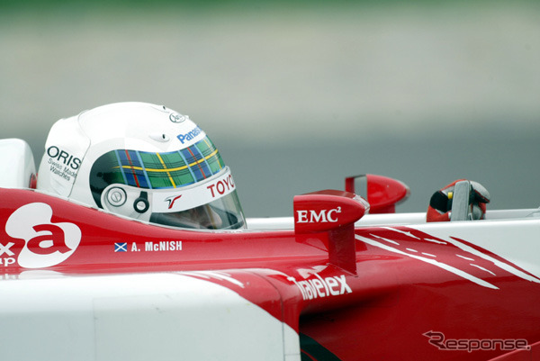 【トヨタF1ドリーム】トヨタ、マクニッシュを擁護