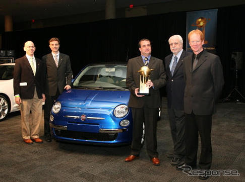 ワールドカーデザインオブザイヤー…フィアット 500 が受賞