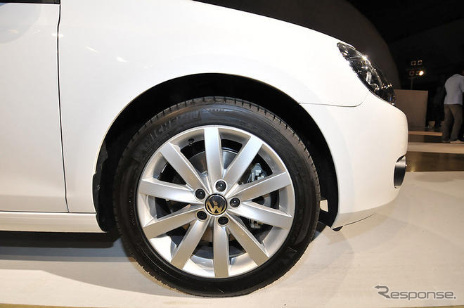【VW ゴルフ 新型発表】ミシュランタイヤが新車装着用に採用