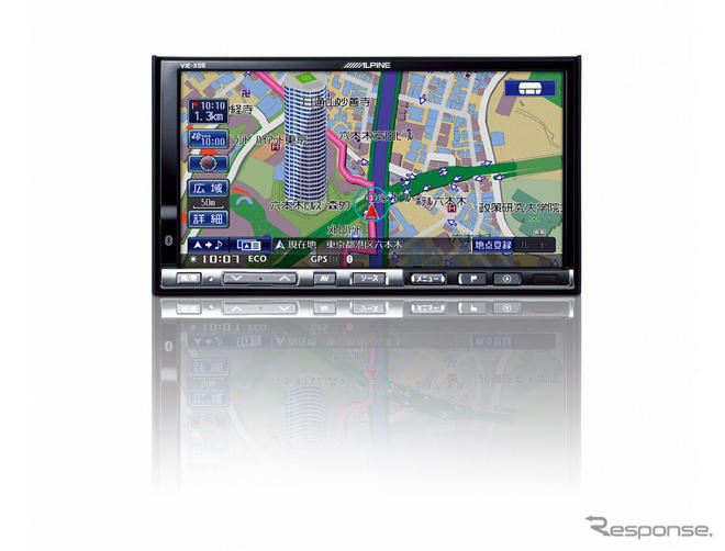 【会田肇 新型カーナビ解説】無料地図更新を分かりやすく…アルパイン X08シリーズ