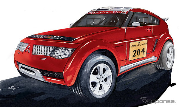 【パリ・ショー2002出品車】三菱『パジェロ・エボ』、クロカンに正式デビュー