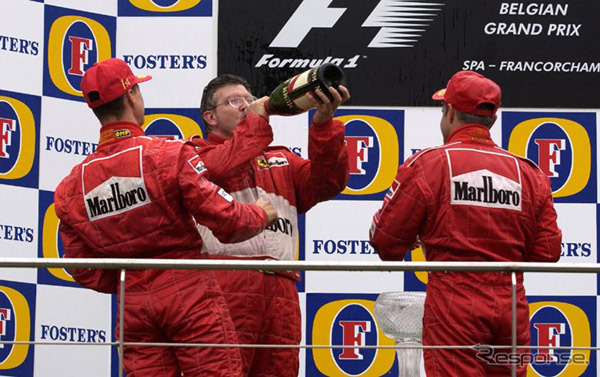 痛い! フェラーリのロス・ブラウンがイタリアGPに不参加?
