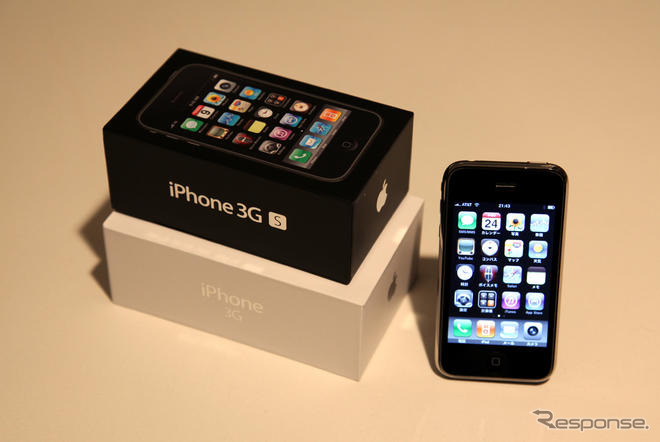 iPhone 3GSを使ってみた