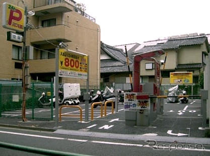 パーク王、東京港区にオートバイ専用駐車場…56台収容
