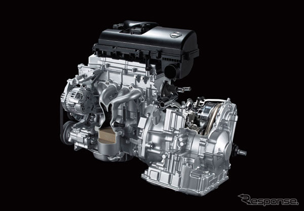 【新型日産『キューブ』発表】CR14DEエンジン……ひとクラス上のトルクと好燃費