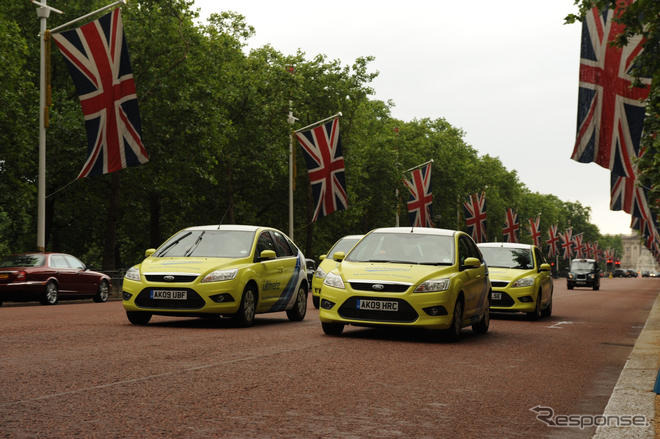 フォードのエコ仕様、英国燃費チャレンジをサポート