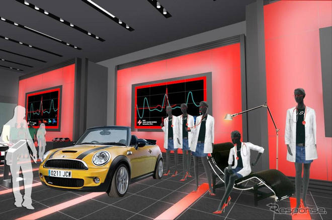 MINIが病院を開設!?　アドレナリン不足にMINIが効く