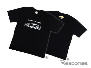 【シボレー カマロ 日本発表】導入記念でTシャツをプレゼント