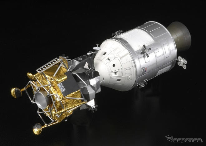月面着陸40周年 アポロ宇宙船のプラモデルが40年ぶりに復刻 レスポンス Response Jp