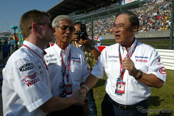 【トヨタF1ドリーム】張富士夫社長「F1は想像していたよりもタフな世界」