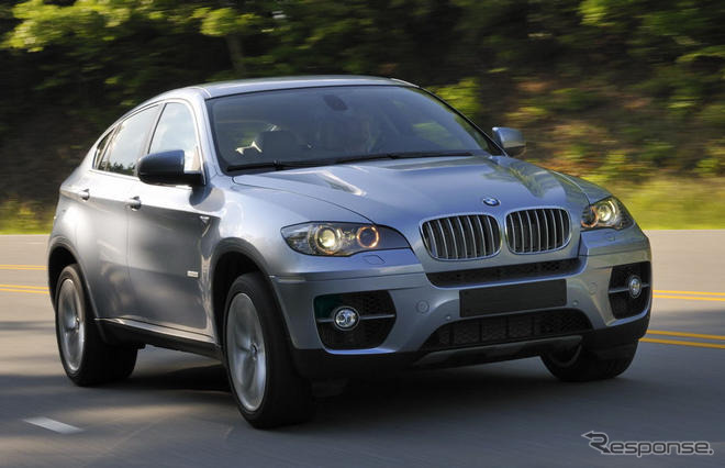 BMW X6 にハイブリッド