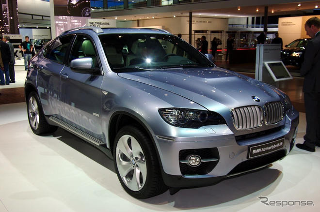 【フランクフルトモーターショー09】BMW X6…世界最速のハイブリッドAWD