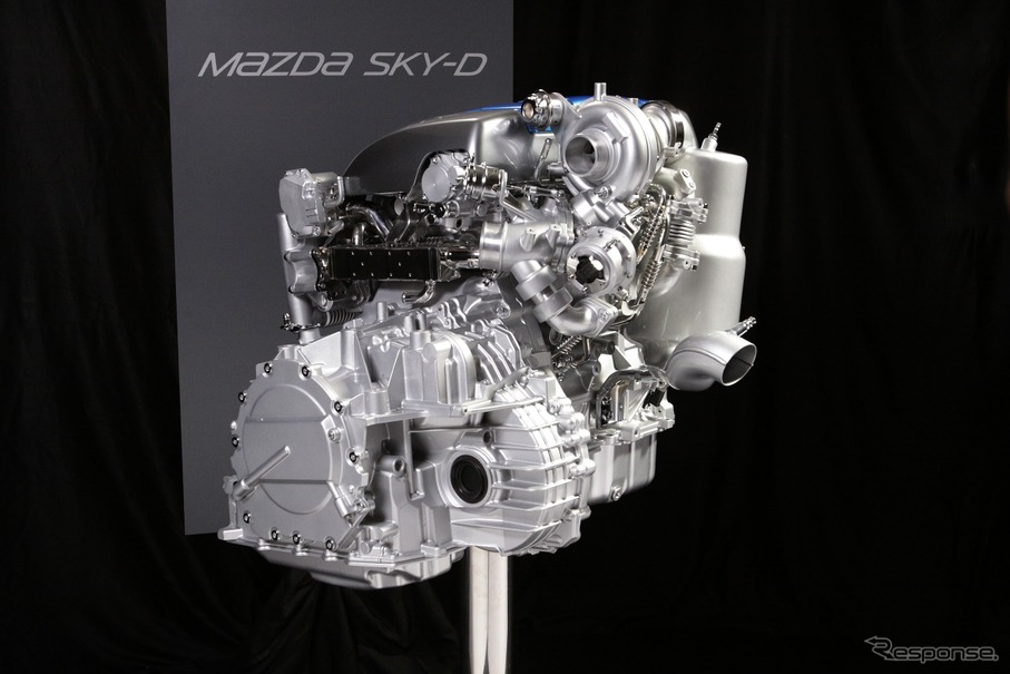 SKY-Dエンジン。東京モーターショーに出品