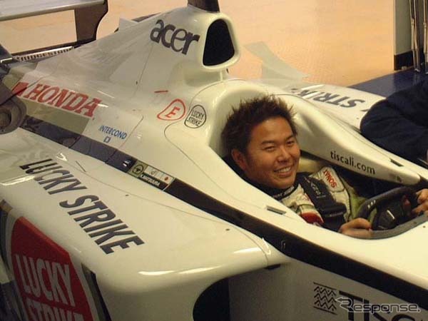 【ホンダF1ストーキング】ドイツF3の松浦孝亮がBARのテストに参加