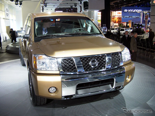 【デトロイトショー2003続報】日産『タイタン』…ビッグ3の牙城にくいこむ