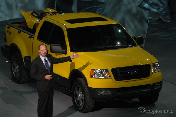 【デトロイトショー2003続報】横綱…新型フォード『F-150』フルサイズピックアップ