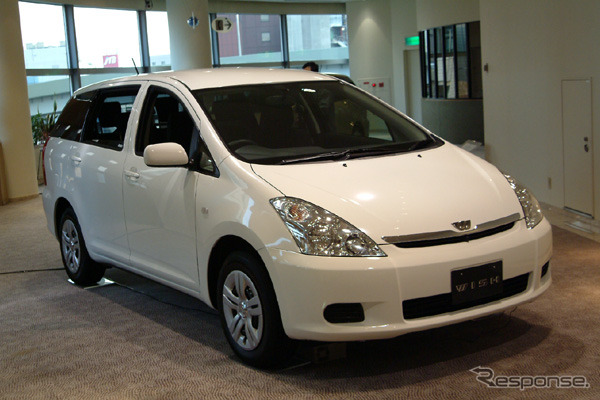 【トヨタ『ウィッシュ』発表】欧州輸出計画を顔に見た
