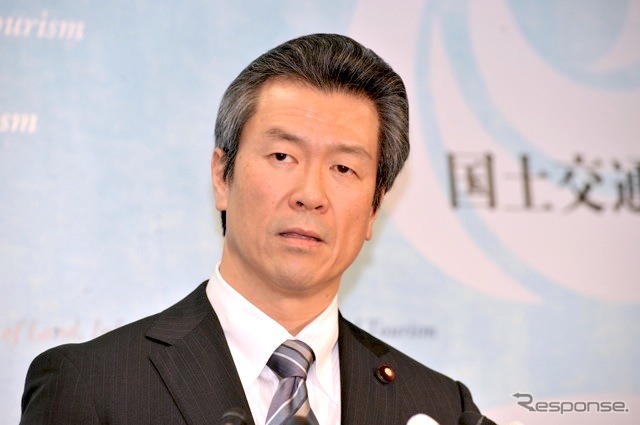 21日、国交省定例会見にて（撮影＝中島みなみ）