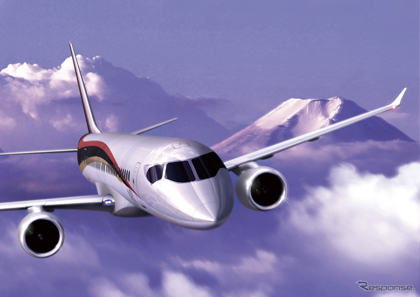 次世代ジェット旅客機 MRJ（資料画像）