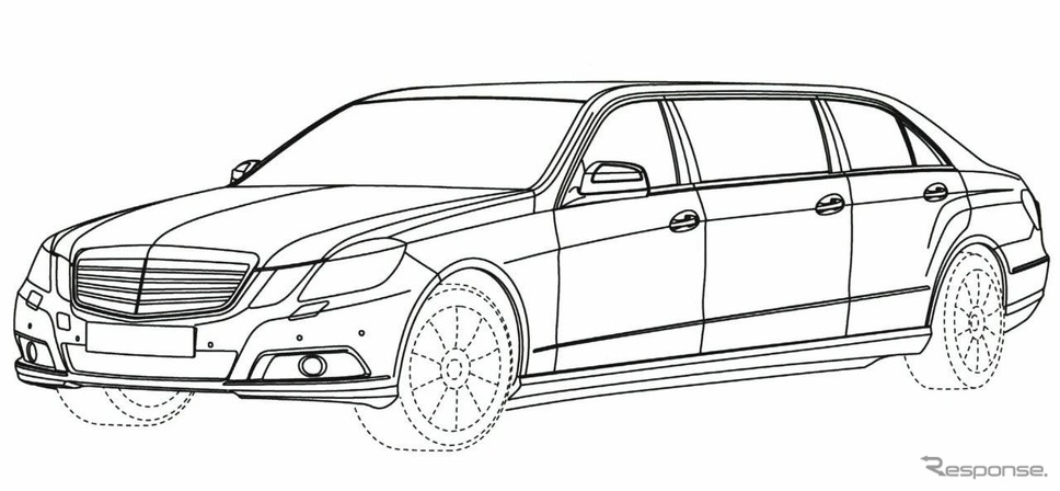 メルセデスベンツ Eクラスリムジン 開発へ 中国専用 レスポンス Response Jp