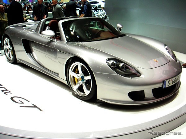 【ジュネーブショー2003写真蔵】ポルシェ『カレラGT』量産型がわかる