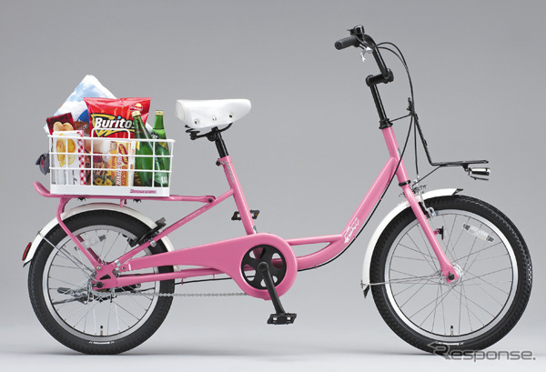 オシャレだけど荷物も積める ブリヂストンサイクル 女性向け小径自転車を開発 レスポンス Response Jp