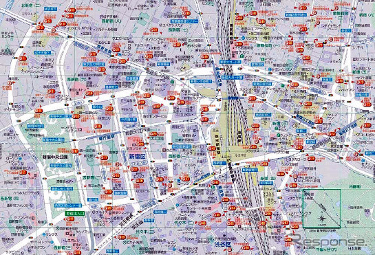 【ITカーナビで駐車場案内】同じ場所を目指すから渋滞は起きるし、それが問題