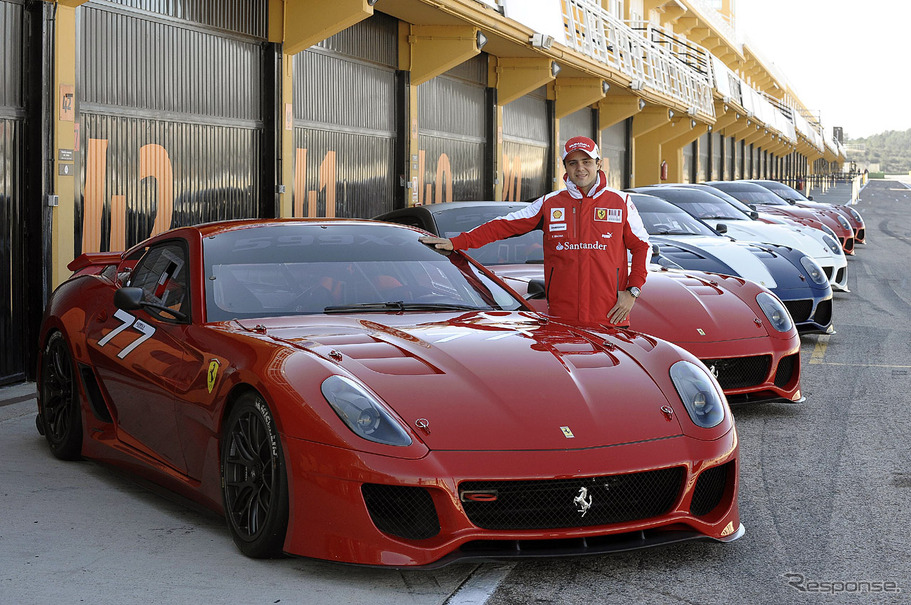 599XXとフェリペ・マッサ選手