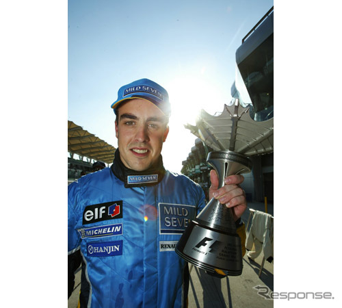 初表彰台の喜び、アロンソ「最高の一日」……マレーシアGP