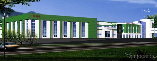第三工場と開発棟の完成イメージ