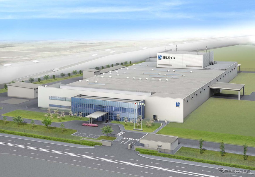 石川県能美市に新設する自動車排ガス浄化用セラミックス生産工場