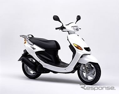 ヤマハスクーター グランドアクシスya100w の03年モデルを発表 レスポンス Response Jp