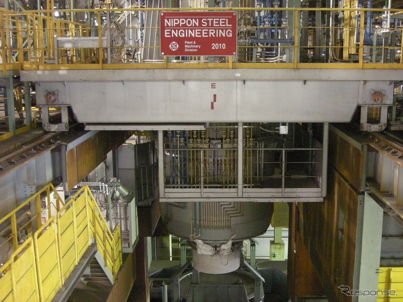 君津製鉄所真空脱ガス設備