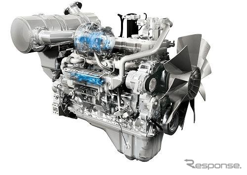 日・米・欧の次期排出ガス規制に対応した新型エンジン（イメージ）