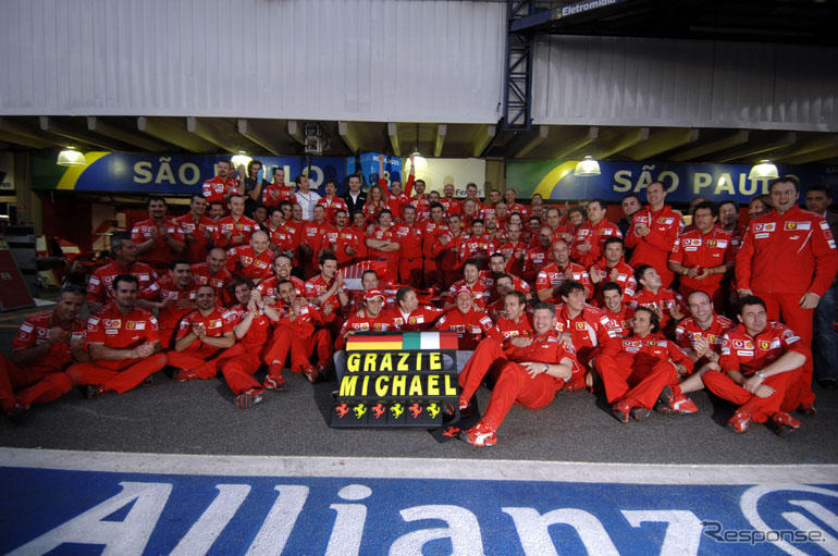 2006年、フェラーリ最終戦
